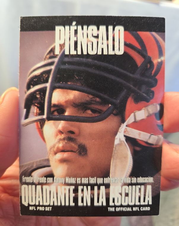 1991 Pro Set #375 Anthony Munoz — front