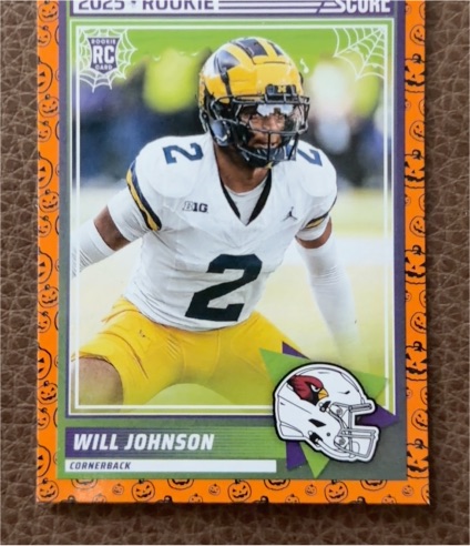 2025 Panini Score A Treat Halloween #11 Will Johnson — front