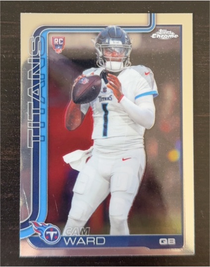 2025 Topps Chrome #314 Cam Ward — front