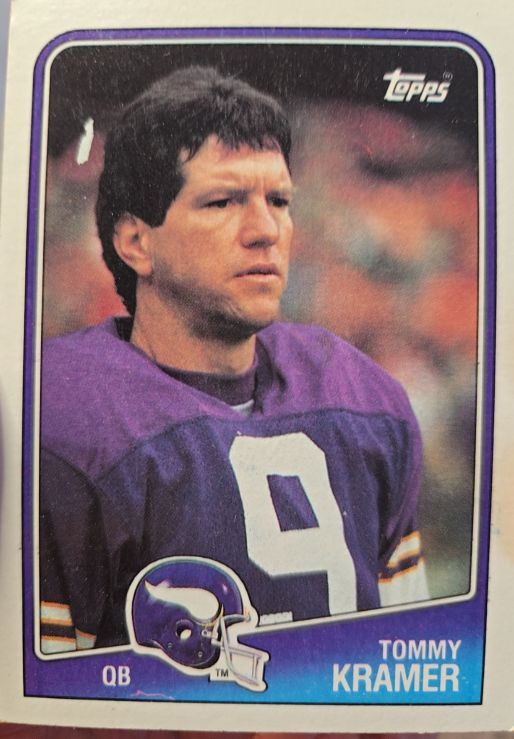 1988 Topps #148 Tommy Kramer — front
