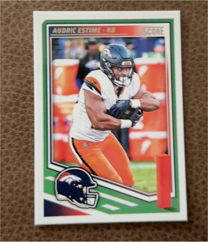 2025 Panini Score #172 Audric Estime — front