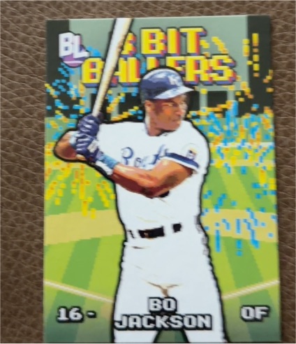 2023 Topps Big League 8-Bit Ballers #8B-18 Bo Jackson — front