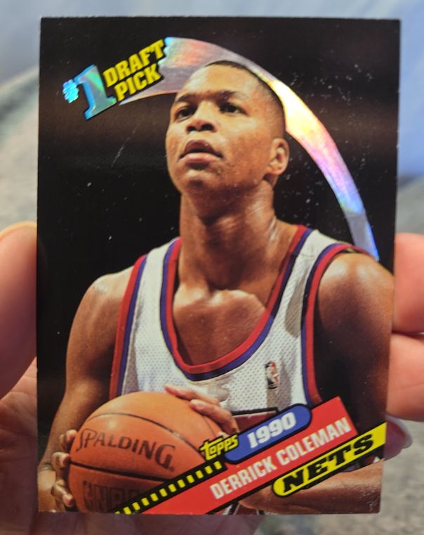 1992 Topps Archives #10 Derrick Coleman — front