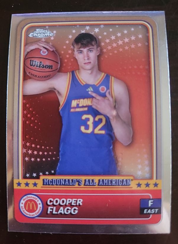 2024 Topps Chrome McDonald's All American #78 Cooper Flagg — front