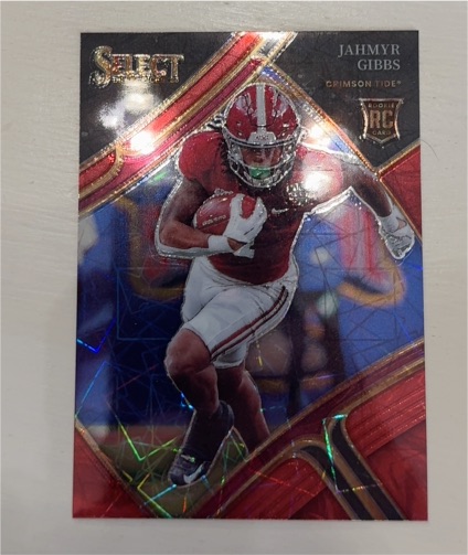 2023 Panini Select Draft Picks #10 Jahmyr Gibbs — front