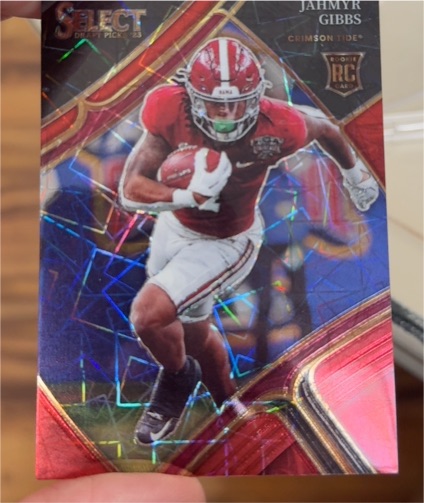 2023 Panini Select Draft Picks #10 Jahmyr Gibbs — front