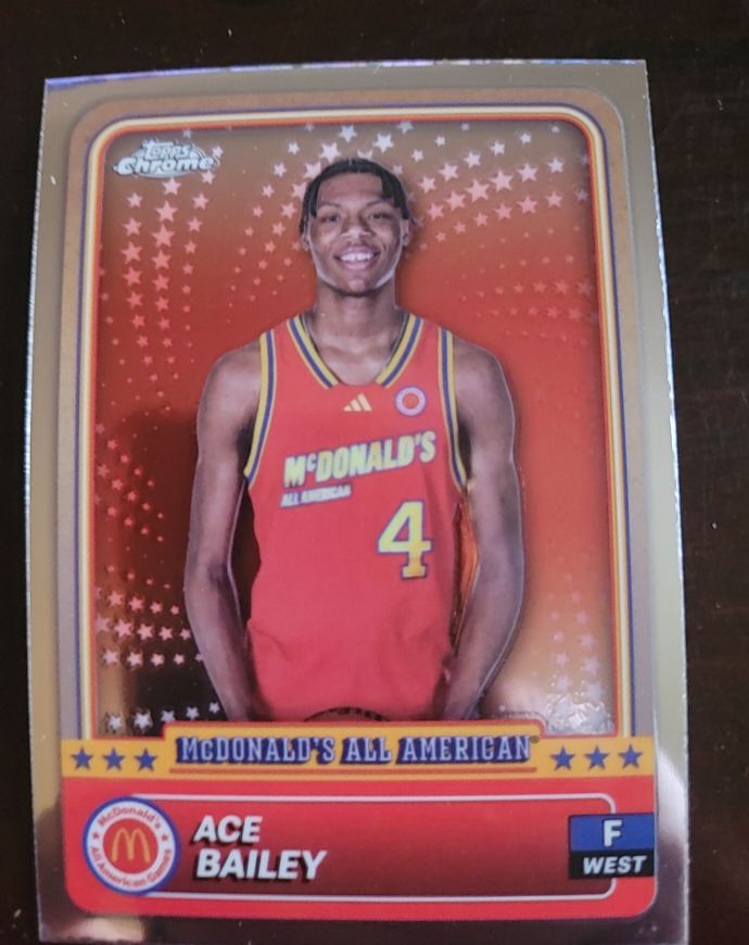 2024 Topps Chrome McDonald's All American #84 Ace Bailey — front