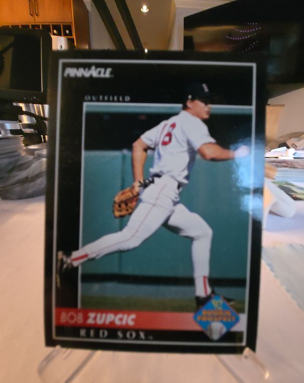 1992 Pinnacle #576 Bob Zupcic Boston Red Sox — front