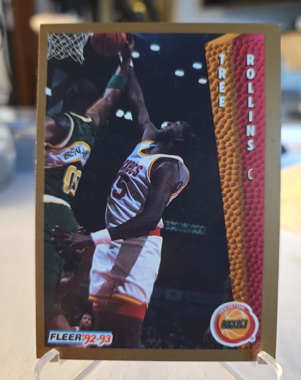 1992-93 Fleer #348 Tree Rollins — front