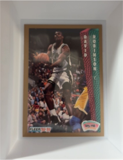 1992-93 Fleer #207 David Robinson — front