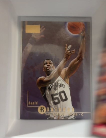 1996-97 Skybox Premium #107 David Robinson — front