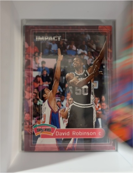 1999-00 SkyBox Impact #69 David Robinson — front
