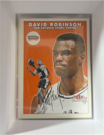 2000-01 Fleer Tradition #68 David Robinson — front