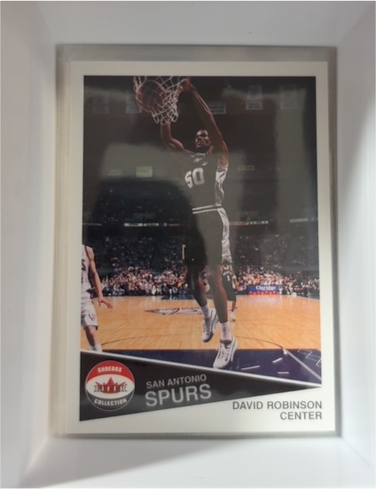 2001-02 Fleer Shoebox #31 David Robinson — front