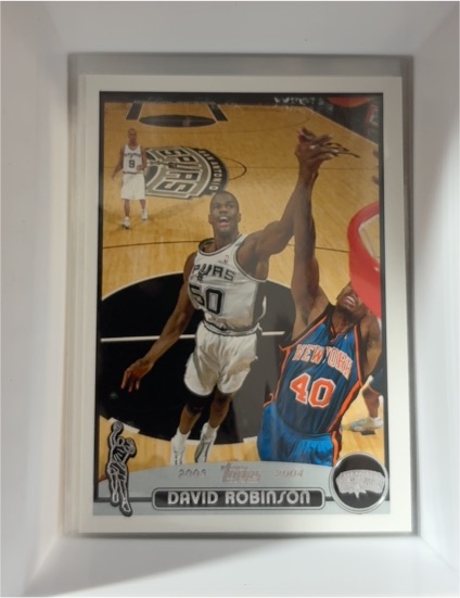 2003-04 Topps #50 David Robinson — front