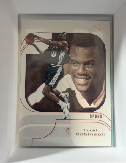 2002-03 Flair #60 David Robinson — front