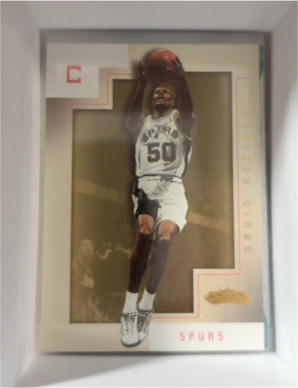 2001-02 Fleer Showcase #32 David Robinson — front
