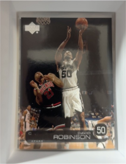 2002-03 Upper Deck #150 David Robinson — front