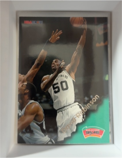1996-97 NBA Hoops #143 David Robinson — front