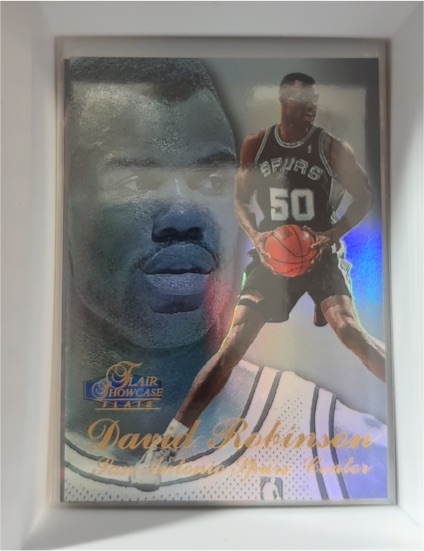 1997-98 Flair Showcase #27 David Robinson — front