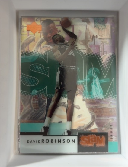 2000-01 Upper Deck Slam #50 David Robinson — front