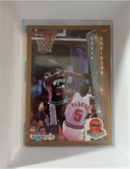 1992-93 Fleer #248 David Robinson — front