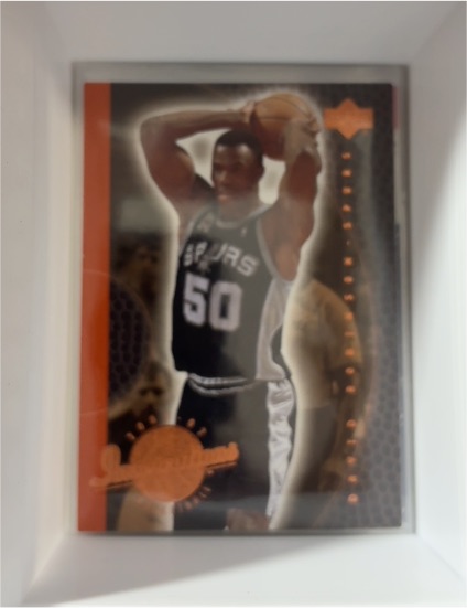 2001-02 Upper Deck Inspirations #77 David Robinson — front