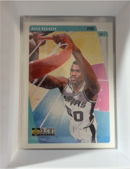 1997-98 Upper Deck Collector's Choice #325 David Robinson — front