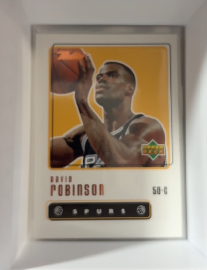 1999-00 Upper Deck Retro #52 David Robinson — front
