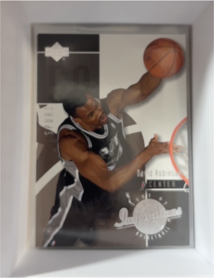 2002-03 Upper Deck Inspirations #76 David Robinson — front