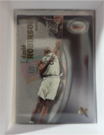 2000-01 Fleer E-X #80 David Robinson — front