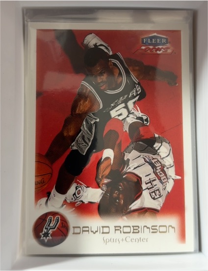 1999-00 Fleer Focus #32 David Robinson — front