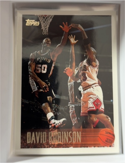 1996-97 Topps #80 David Robinson — front