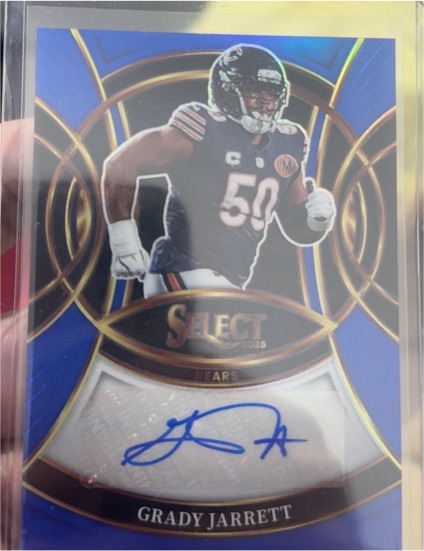 2025 Panini Select #SP-GJT Grady Jarrett — front