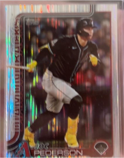 2025 Topps Series 1 #127 Joc Pederson — front