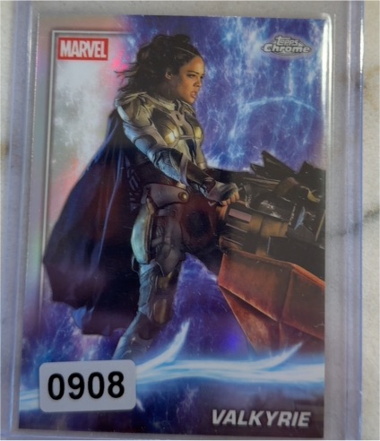 2025 Topps Chrome Marvel Studios #74 Valkyrie — front