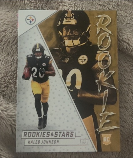 2025 Panini Rookies & Stars #13 Kaleb Johnson Rookie Exclusive — front