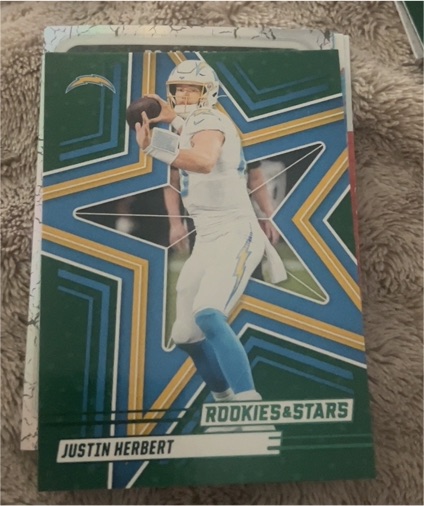 2025 Panini Rookies & Stars #1 Justin Herbert — front