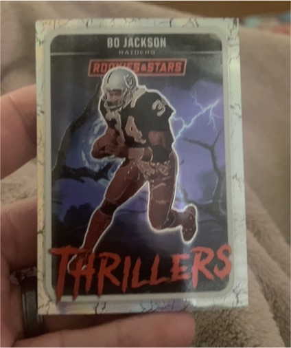 2025 Panini Rookies & Stars #1 Bo Jackson Thrillers Silver — front