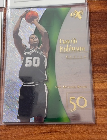 1997-98 Skybox EX-2001 #18 David Robinson — front