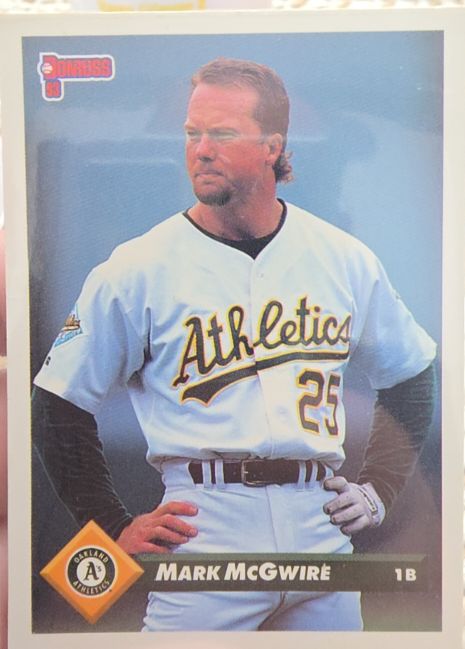 1993 Donruss #479 Mark McGwire — front
