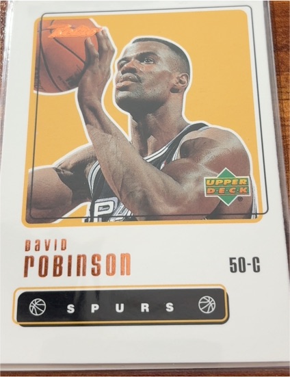 1993 Upper Deck #50-C David Robinson — front