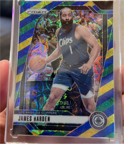 2024-25 Panini Prizm #181 James Harden — front