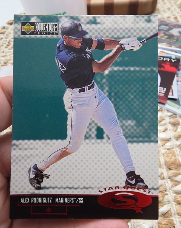 1998 Upper Deck Collector's Choice Starquest #SQ35 Alex Rodriguez — front