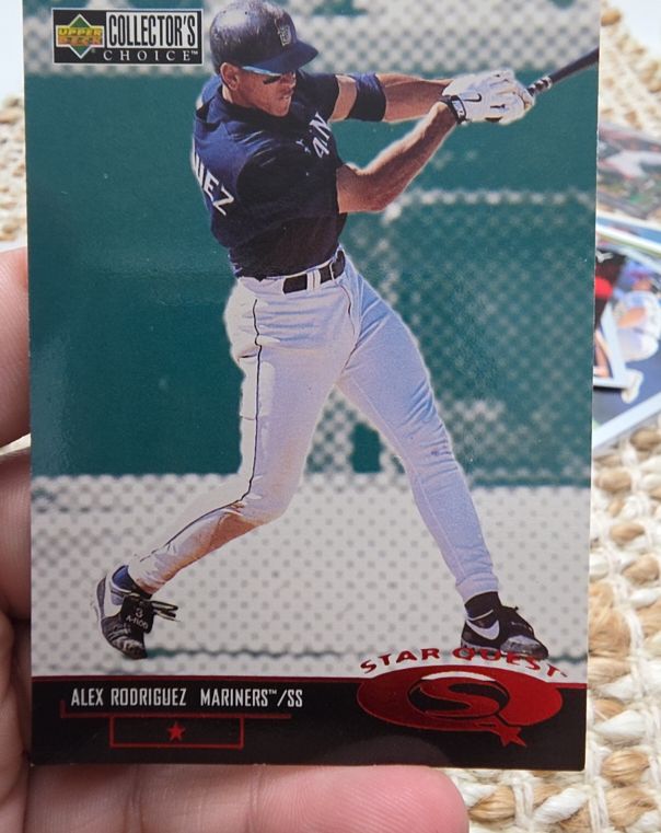 1998 Upper Deck Collector's Choice StarQuest #SQ35 Alex Rodriguez — front