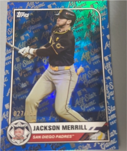 2025 Topps All-Star Game #99 Jackson Merrill — front