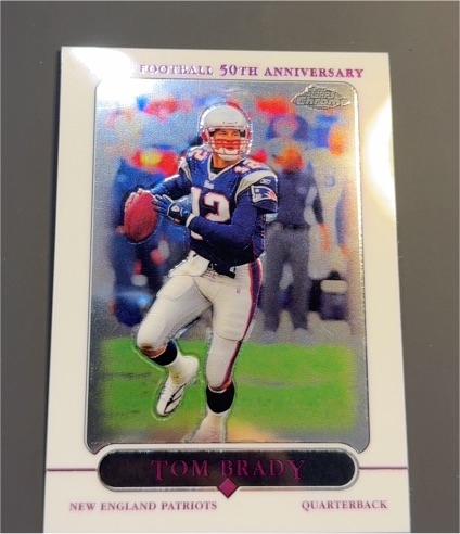 2005 Topps Chrome #46 Tom Brady — front