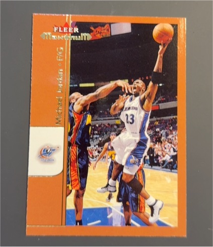2001-02 Fleer Maximum #165 Michael Jordan — front