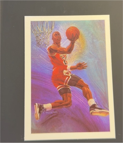 1990-91 NBA Hoops #358 Michael Jordan — front