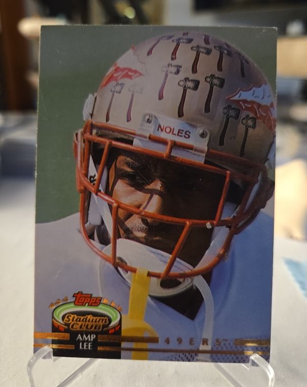 1992 Topps Stadium Club #583 Amp Lee — front